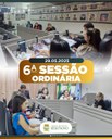 Câmara Municipal de Sítio Novo realiza a 6ª Sessão Ordinária de 2025